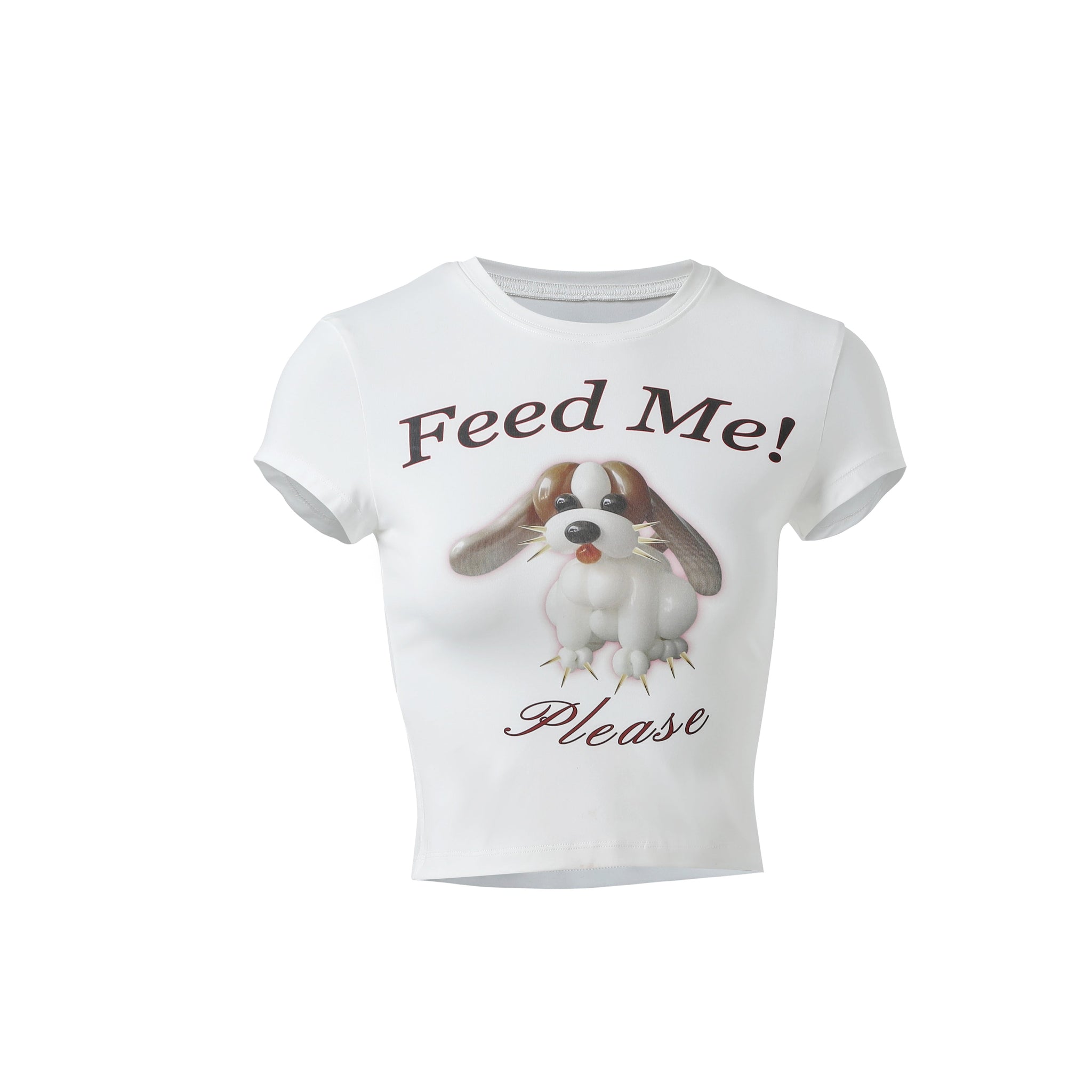 nodress シャツ　犬　トップス Puppy Print T-shirt – Nφdress