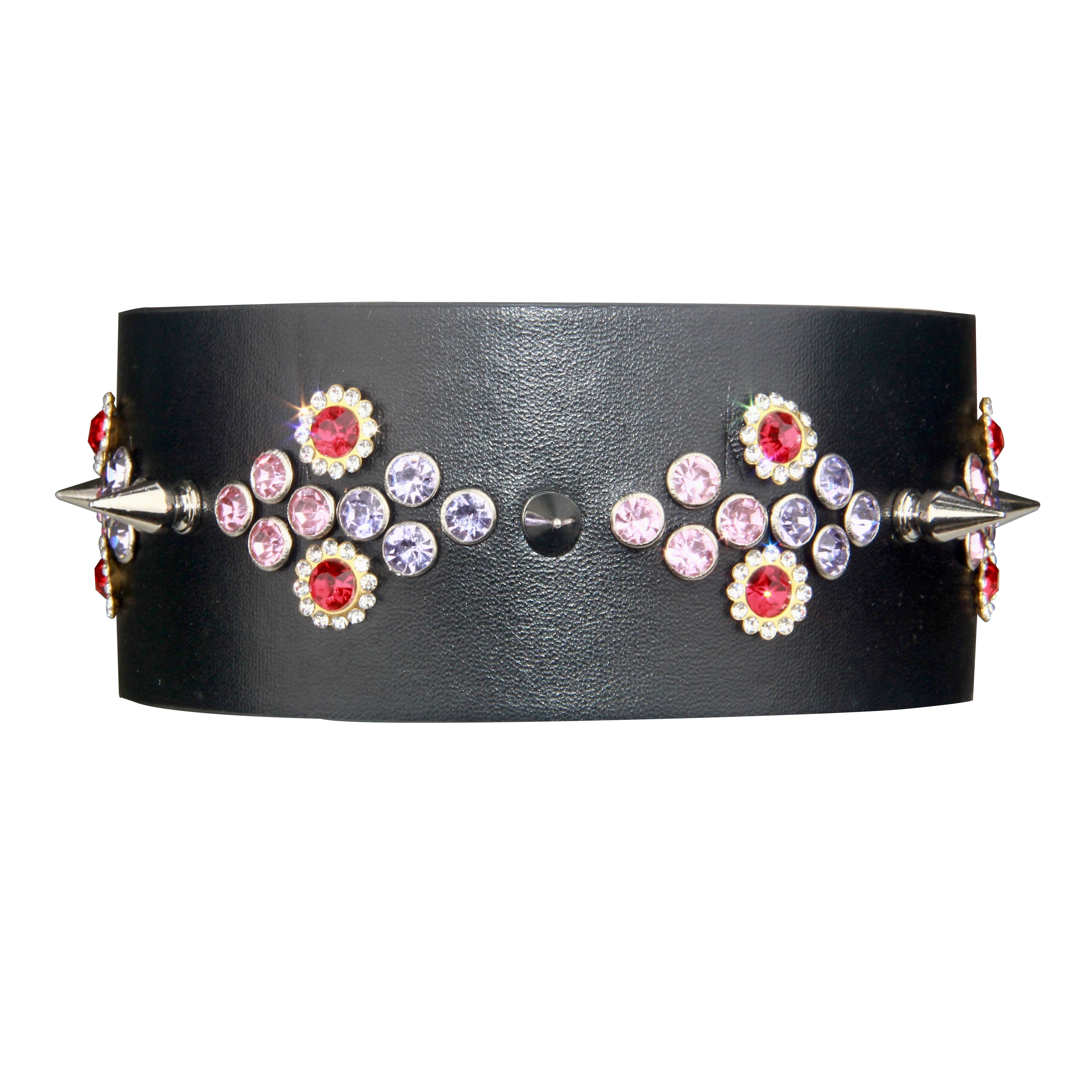 アクセサリーその他 Nodress Black Rhinestone Rivet Leather Chocker O1CN01z6lEj91Q3rdLZ41Uo__10584